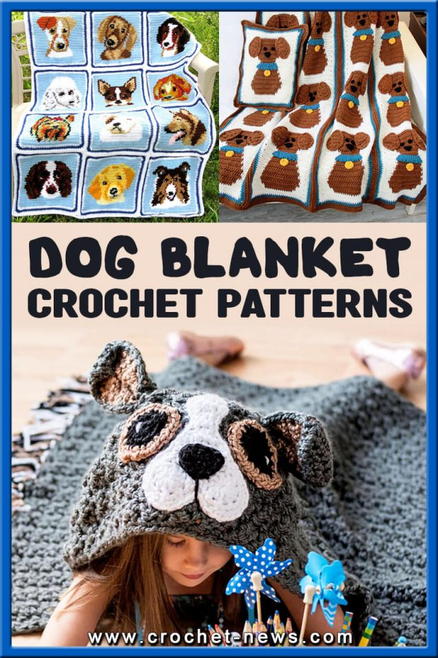 10 Crochet Dog Blanket Patterns Crochet News - Easy Dog Blanket Crochet Pattern