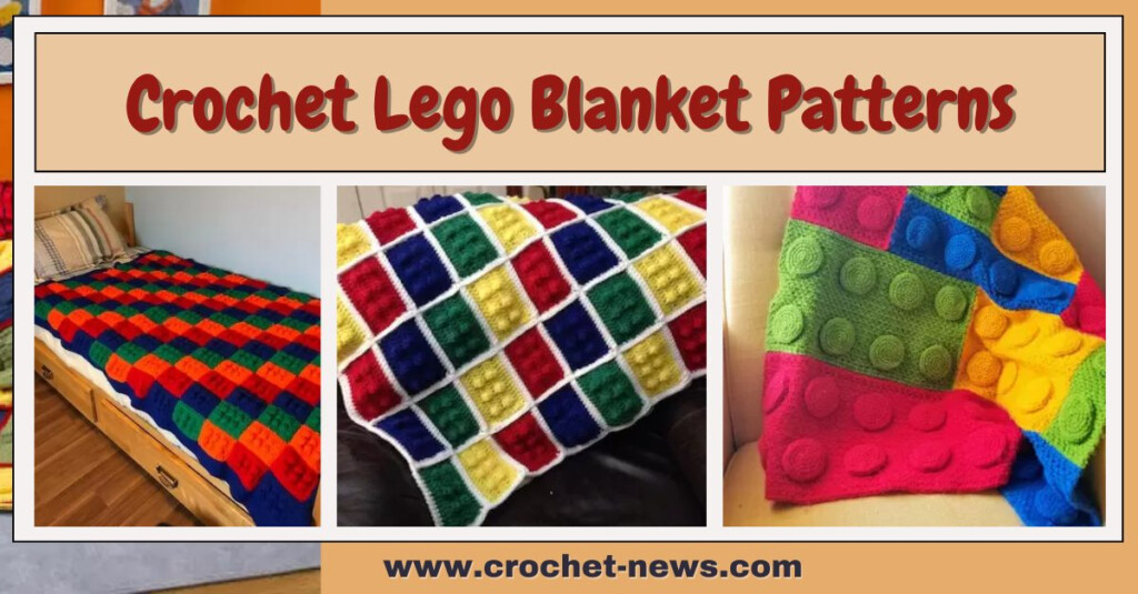 10 Crochet Lego Blanket Patterns Crochet News - Newborn Blanket Crochet Pattern