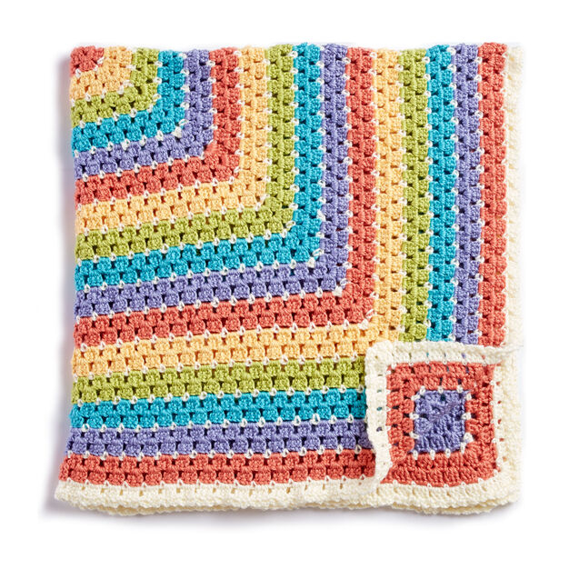 10 Free Center Out Crochet Blanket Patterns Moogly  - Caron Crochet Blanket Patterns