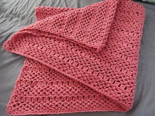 10 Gorgeous Free Baby Girl Crochet Blanket Patterns CrochetKim  - Elegant Crochet Blanket Patterns