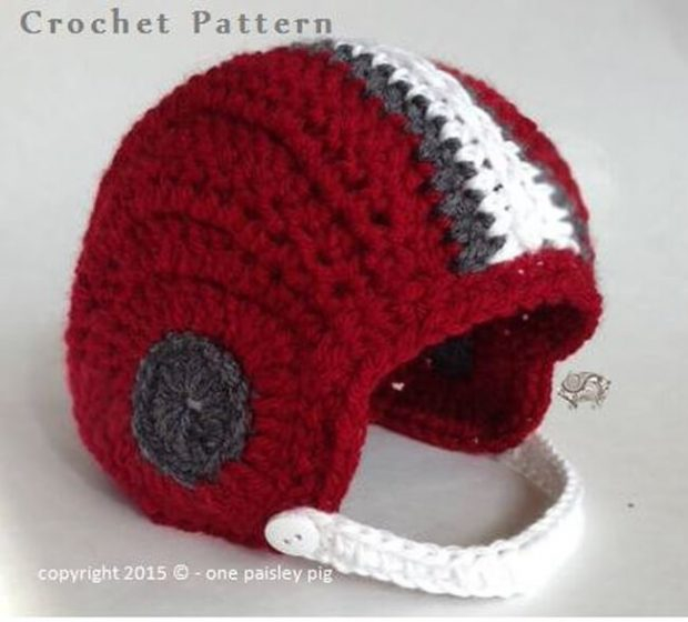12 Crochet Football Pattern For The Football Game Days Crochet News - Football Crochet Blanket Pattern