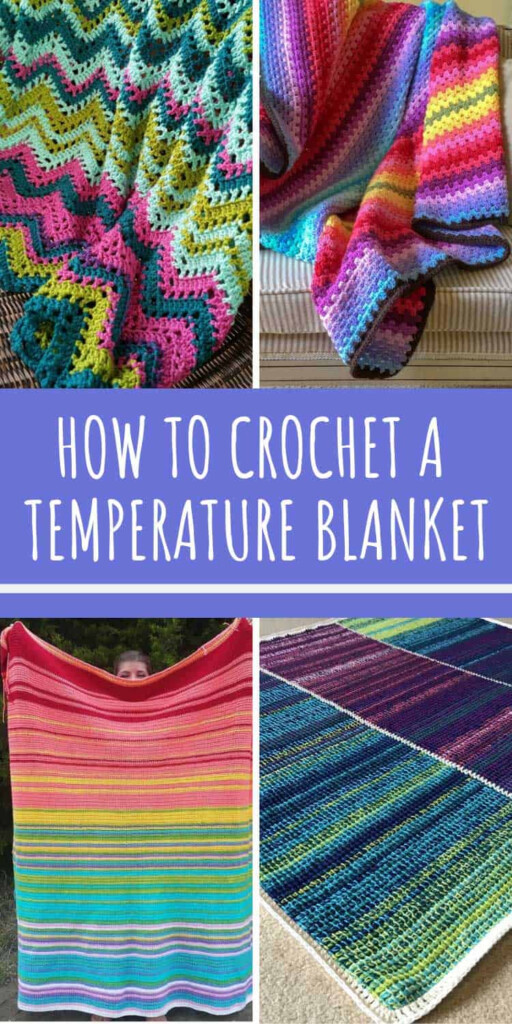 15 Beautiful Temperature Blanket Crochet Pattern Ideas For 2025 - Free Crochet Pattern For Temperature Blanket