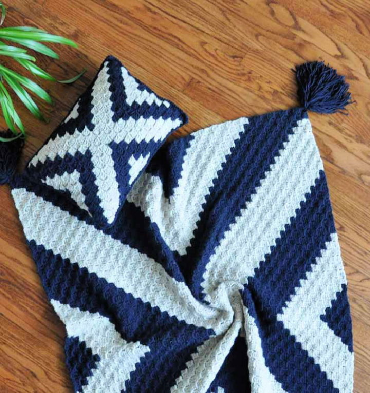 15 Free C2C Crochet Blanket Pattern Corner To Corner Blanket - C2c Crochet Blanket Pattern