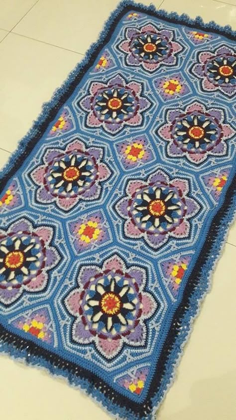 16 Persian Tile Crochet Blanket Pattern Ideas Crochet Blanket  - Persian Tile Crochet Blanket Pattern Free
