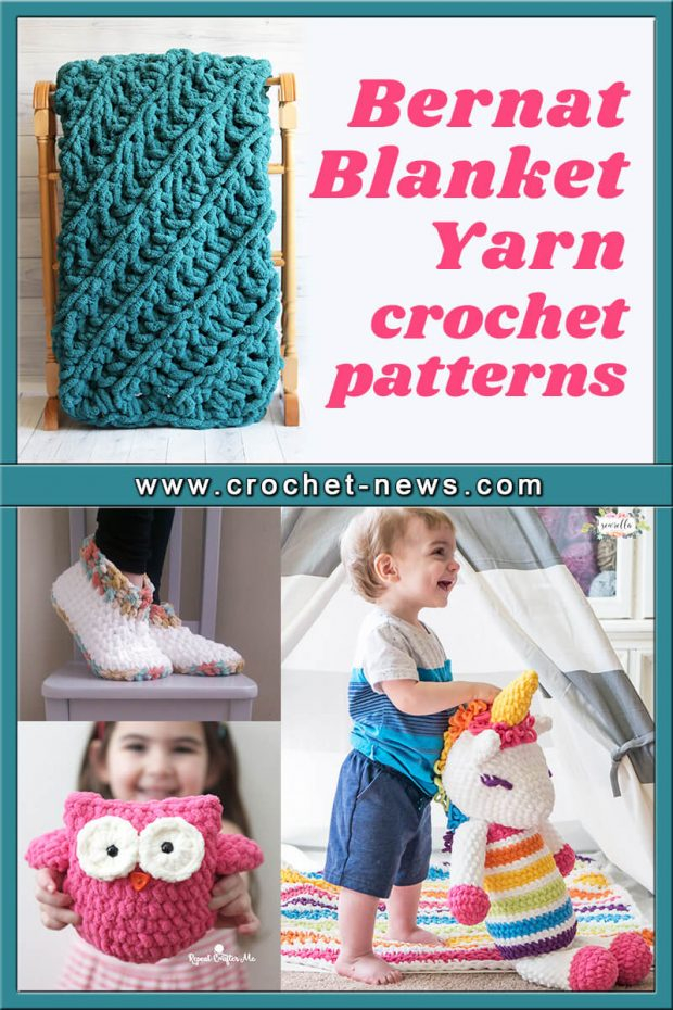 21 Bernat Blanket Yarn Crochet Patterns Crochet News - Crochet A Blanket Pattern