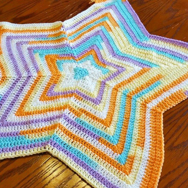 27 Fabulous Crochet Star Blankets And Patterns You Must Make Crochet  - Star Crochet Blanket Pattern