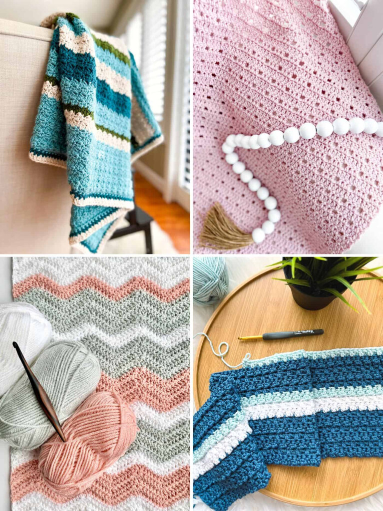 27 Free Crochet Baby Blanket Patterns Sarah Maker Peacecommission  - Different Crochet Patterns For Blankets