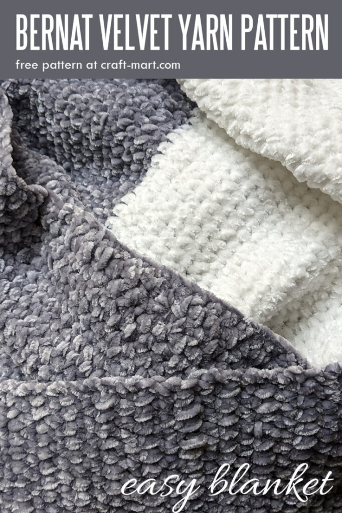 3 BERNAT VELVET YARN BLANKET PATTERN Craft Mart - Bernat Velvet Yarn Crochet Blanket Patterns