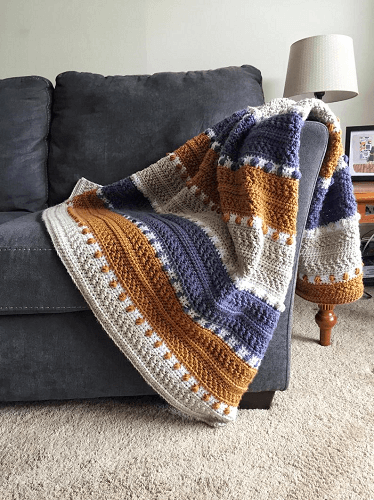 32 Crochet Throw Blanket Patterns Crochet News - Couch Throw Blanket Crochet Pattern