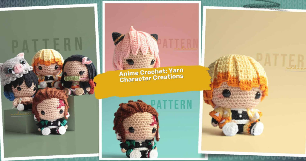 34 Anime Crochet Patterns Transform Yarn Into Characters  - Anime Crochet Blanket Patterns