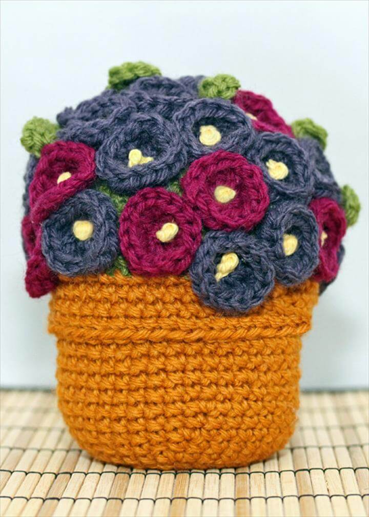 37 Flower Bouquet Crochet Pattern Free - Bouquet Blanket Crochet Pattern