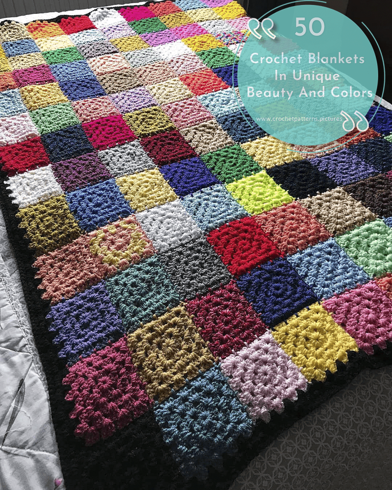 50 Crochet Blanket Design Ideas In Different Patterns Free Crochet  - Different Crochet Patterns For Blankets