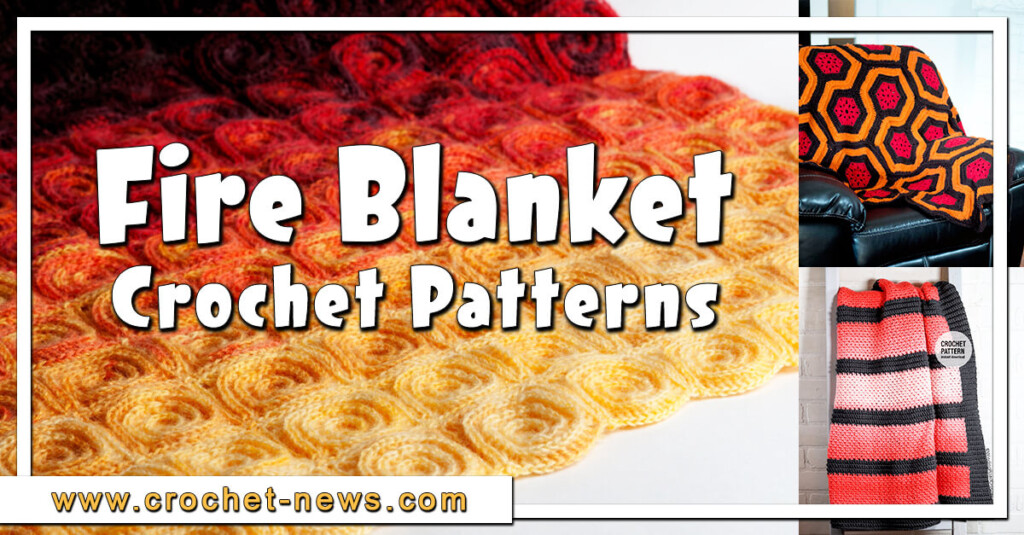 6 Fire Blanket Crochet Patterns - Free Crochet Fire Truck Blanket Pattern