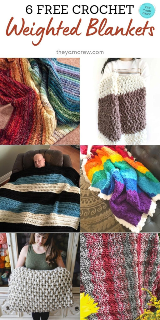 6 Free Crochet Weighted Blanket Patterns For Better Sleep The Yarn Crew - Free Crochet Pattern For Weighted Blanket
