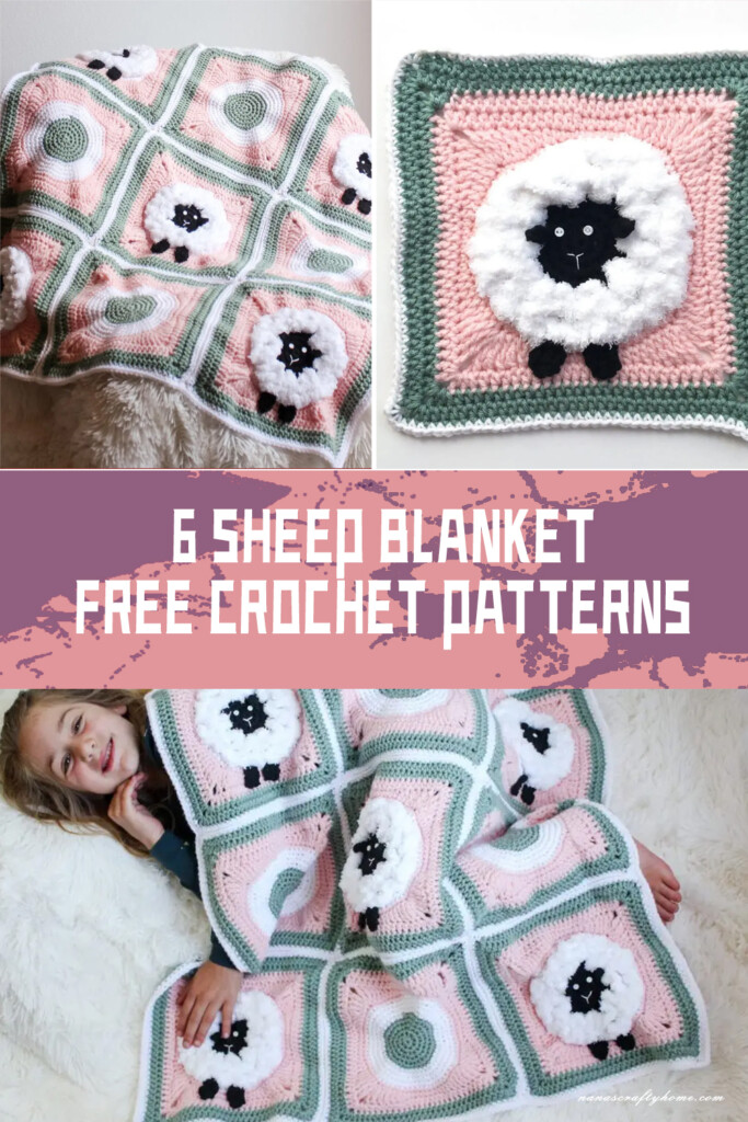 6 Sheep Blanket Free Crochet Patterns IGOODideas - Free Crochet Sheep Blanket Pattern