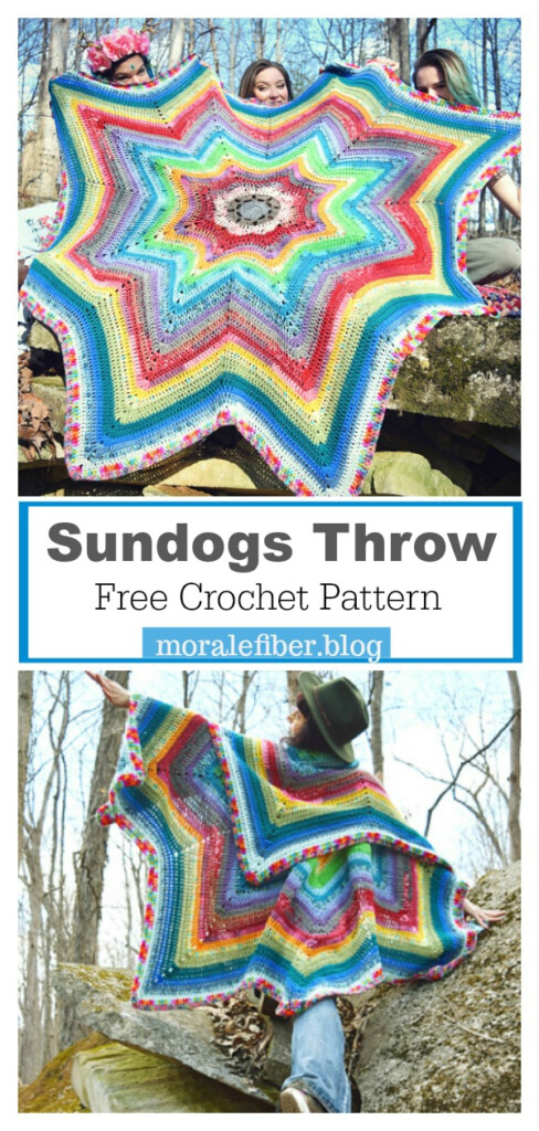 8 Point Star Blanket Free Crochet Pattern - 8 Point Star Blanket Crochet Pattern