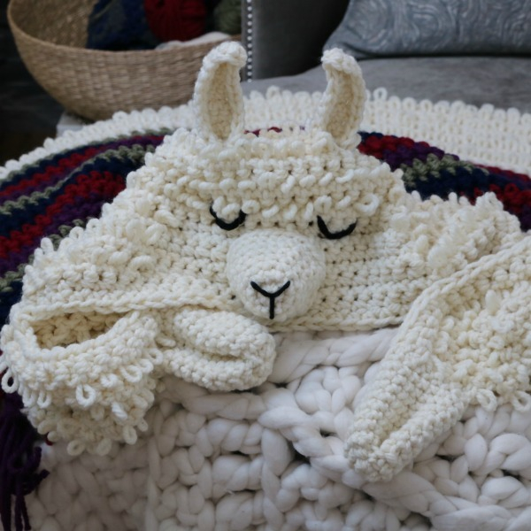Alpaca My Llama Blanket Crochet Pattern MJ s Off The Hook Designs - Llama Crochet Pattern Blanket