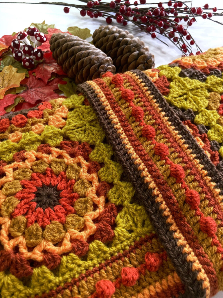 Autumn Festival Blanket Crochet Pattern By Dee 2024  - Autumn Crochet Blanket Patterns