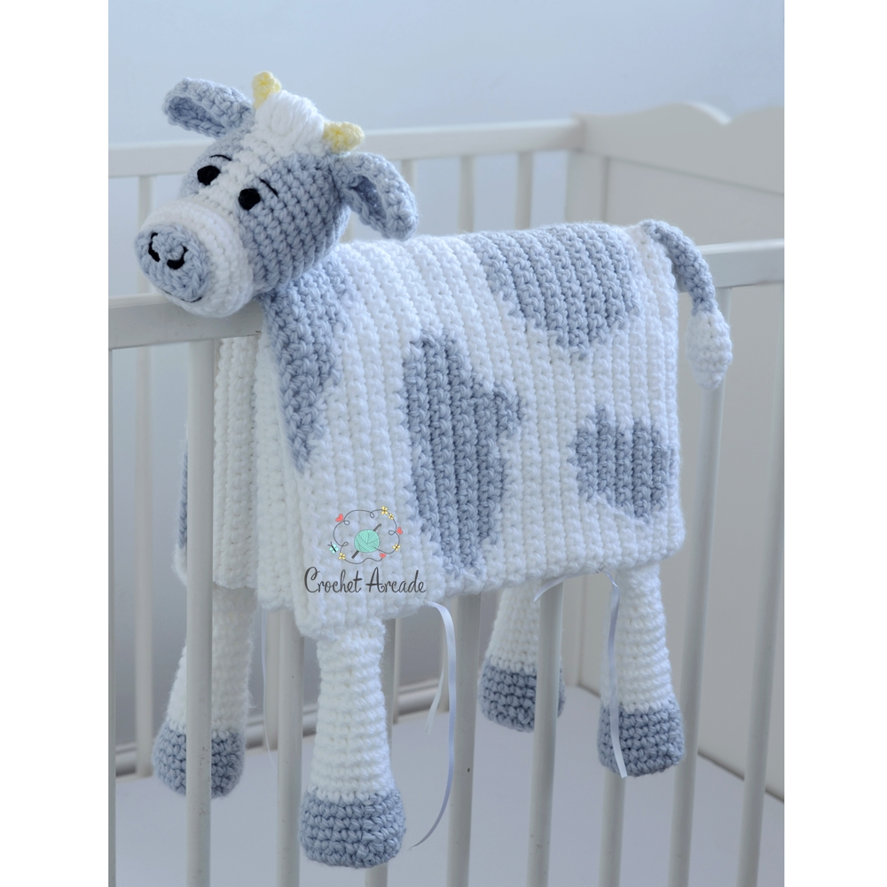 Baby Blanket Crochet Pattern Free Uk Amelia s Crochet - Crochet Cow Baby Blanket Free Pattern