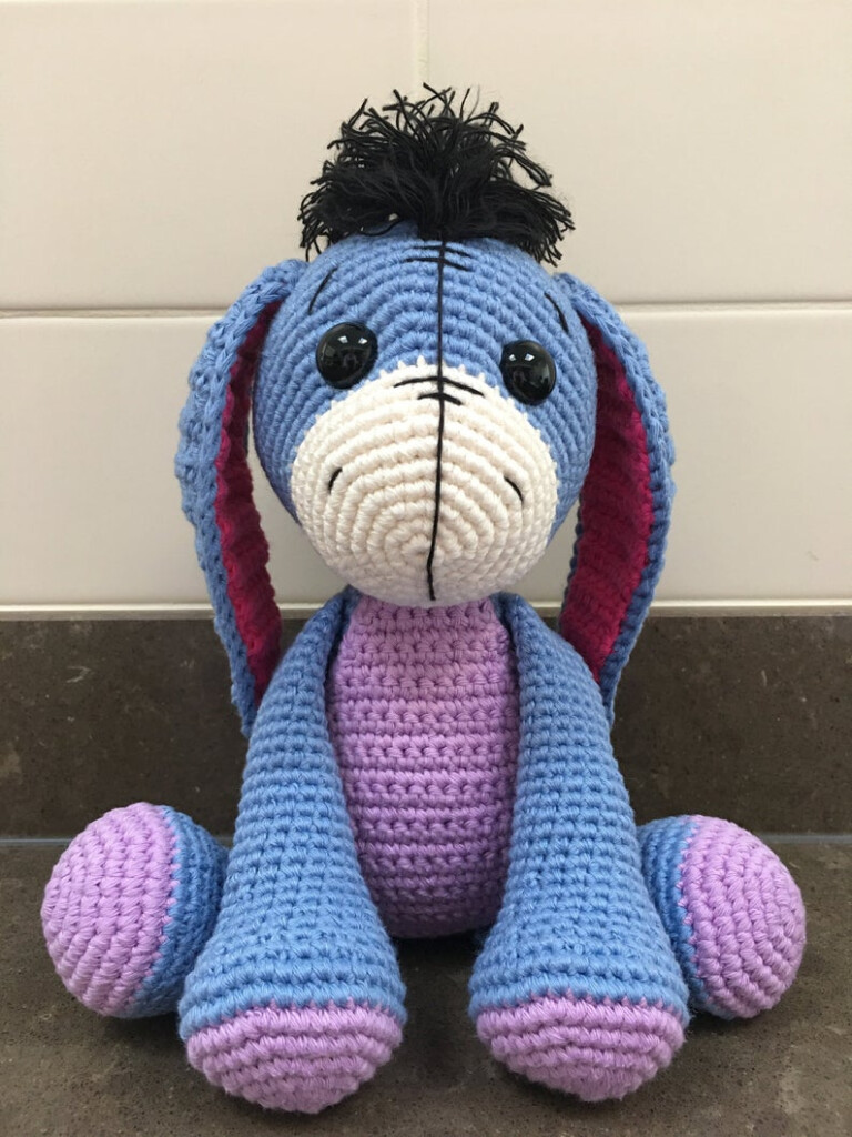 Baby Eeyore Crochet Pattern Crochet Pattern Free - Crochet Eeyore Blanket Pattern