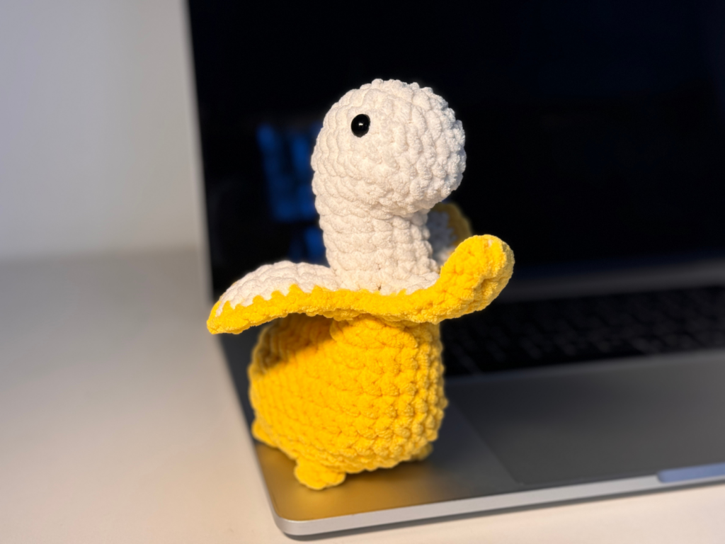 BANANASAURUS Rex Crochet Pattern No Sew Dinosaur Crochet Pattern  - Dino Blanket Crochet Pattern