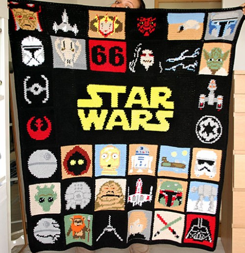 Beautiful Skills Crochet Knitting Quilting Star Wars Blanket Free  - Star Wars Crochet Blanket Pattern
