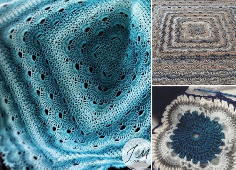 Beautiful Virus Crochet Blanket Ideas Pattern Center - Free Crochet Virus Blanket Written Pattern