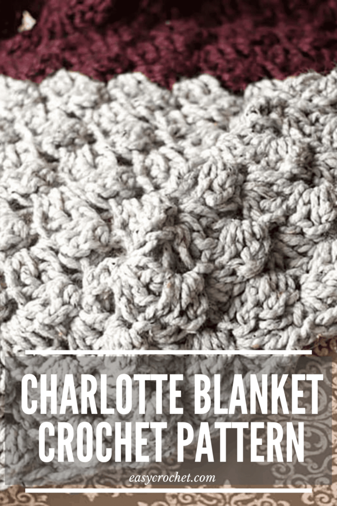 Beginner Crochet Blanket Pattern Easy Crochet Patterns - Charlotte Crochet Blanket Pattern
