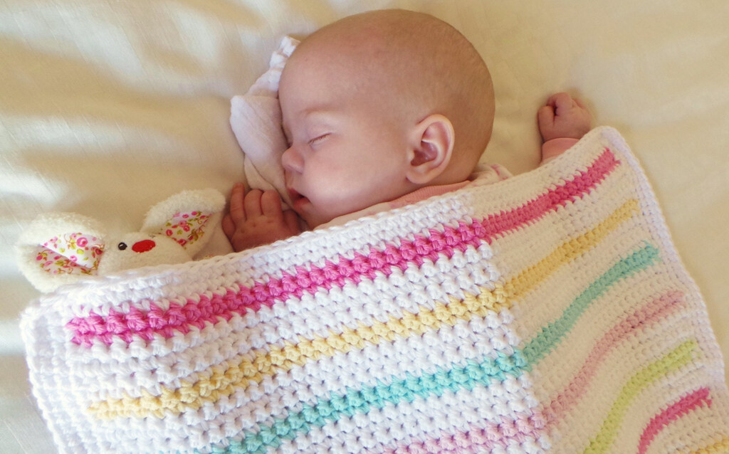 BEGINNERS CROCHET BLANKET Pattern By Kjd Easy Baby Blanket - Crochet Patterns Baby Blankets