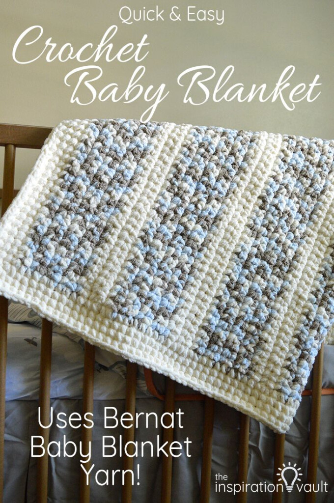 Bernat Baby Blanket Crochet Pattern Easy Crochet Pattern Free - Bernat Baby Blanket Crochet Patterns