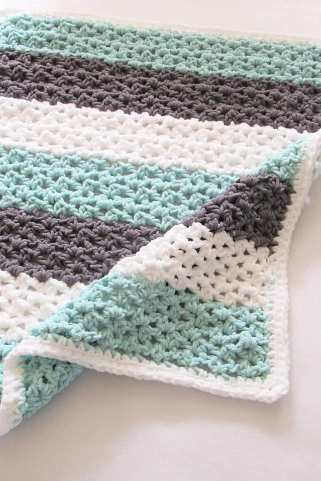 Bernat Blanket Afghan Pattern Mint Choco Chip Blanket Crochet Dreamz - Bernat Blanket Easy Crochet Pattern