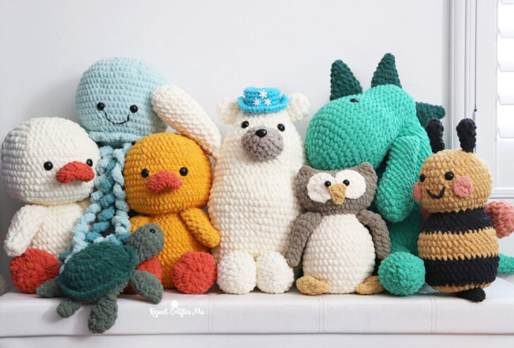 Bernat Blanket Crochet Crew Repeat Crafter Me - Bernat Big Blanket Yarn Crochet Patterns Free