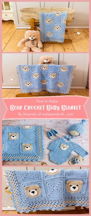 Best Teddy Bear Blanket Free Crochet Pattern Ideas Carolinamontoni - Crochet Teddy Bear Blanket Free Pattern