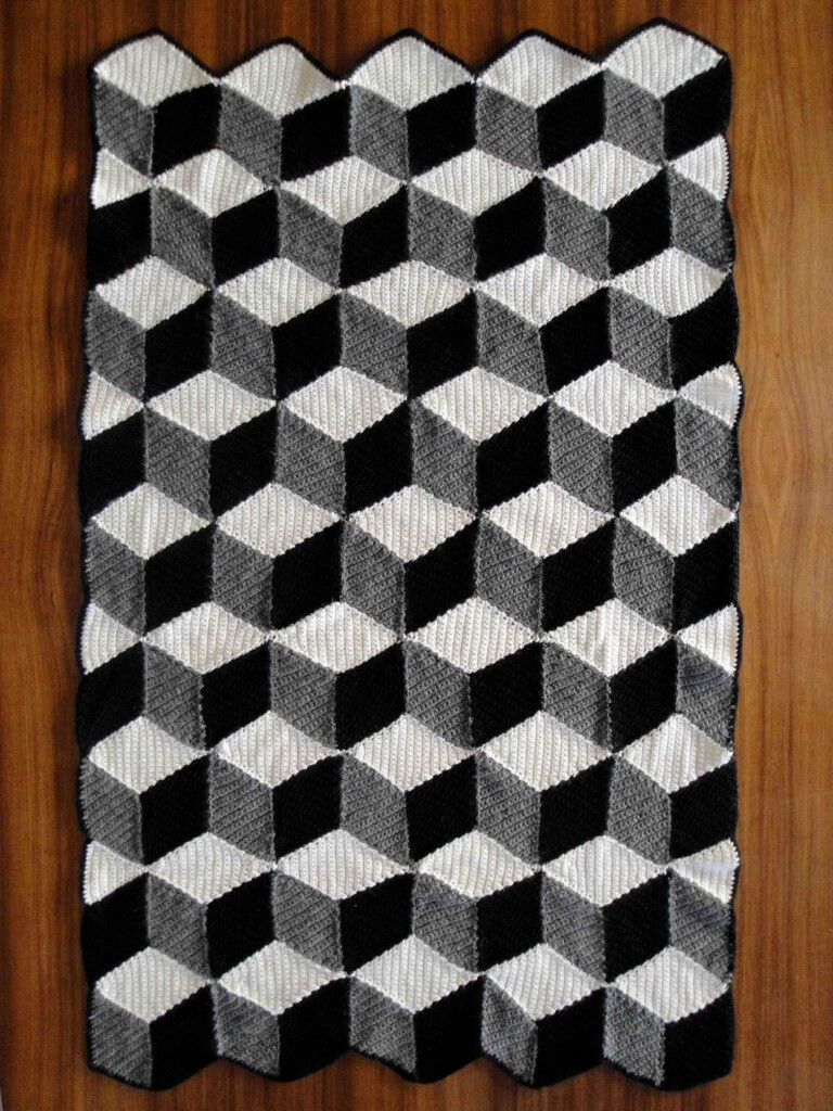 Black And White Crochet Blanket Pattern Pattern rjuuc edu np - Black And White Crochet Blanket Pattern