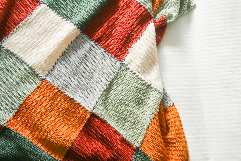 Block Blanket Crochet Pattern Easy Crochet Blanket Pattern - Crochet Blanket Blocks Patterns