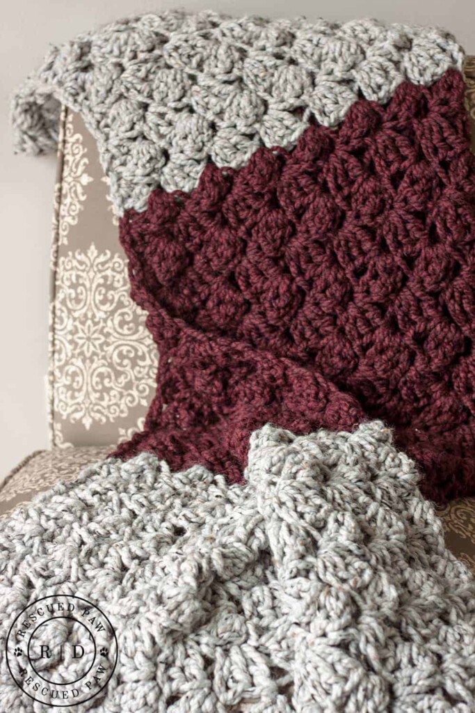 Bulky Yarn Crochet Afghan Patterns For Beginners Charlotte Crochet  - Big Yarn Crochet Blanket Pattern