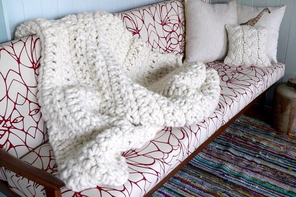 Bulky Yarn Crochet Afghan Patterns For Beginners Free Crochet Afghan  - Bulky Yarn Crochet Patterns Blanket
