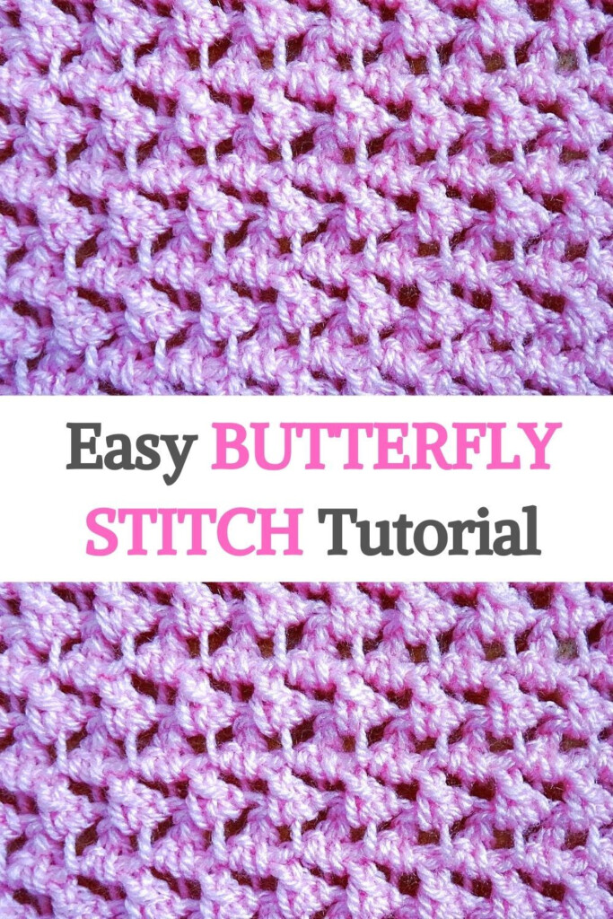 Butterfly Stitch Blanket Crochet Pattern - Butterfly Stitch Blanket Crochet Pattern