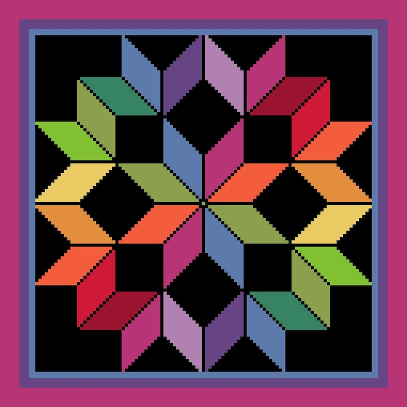 C2C Crochet Chart Afghan Graph Crochet Graphghan Pattern Etsy - Crochet Blanket Graph Pattern
