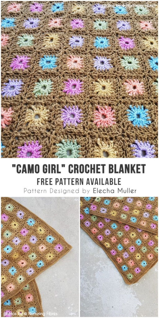  Camo Girl Crochet Blanket Pattern Simple Crochet Ideas - Camo Crochet Blanket Pattern