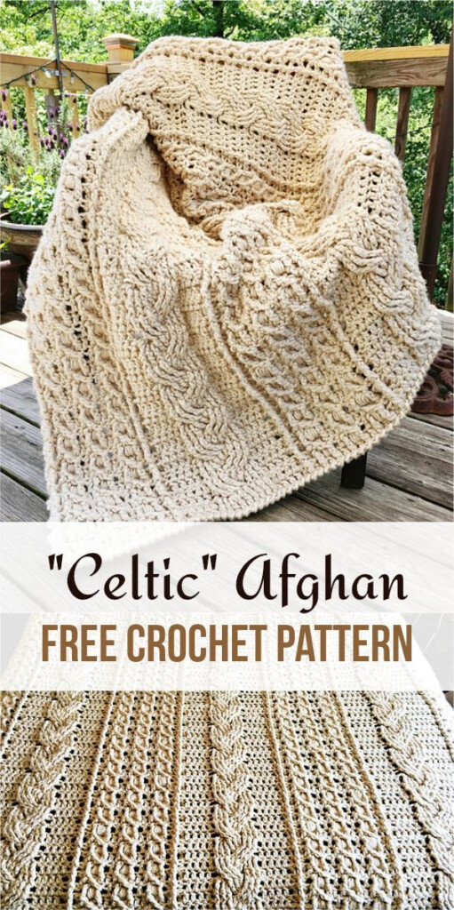 Celtic Crochet Blanket Patterns Free The Celtic Weave Stitch Is One Of  - Celtic Weave Crochet Blanket Pattern