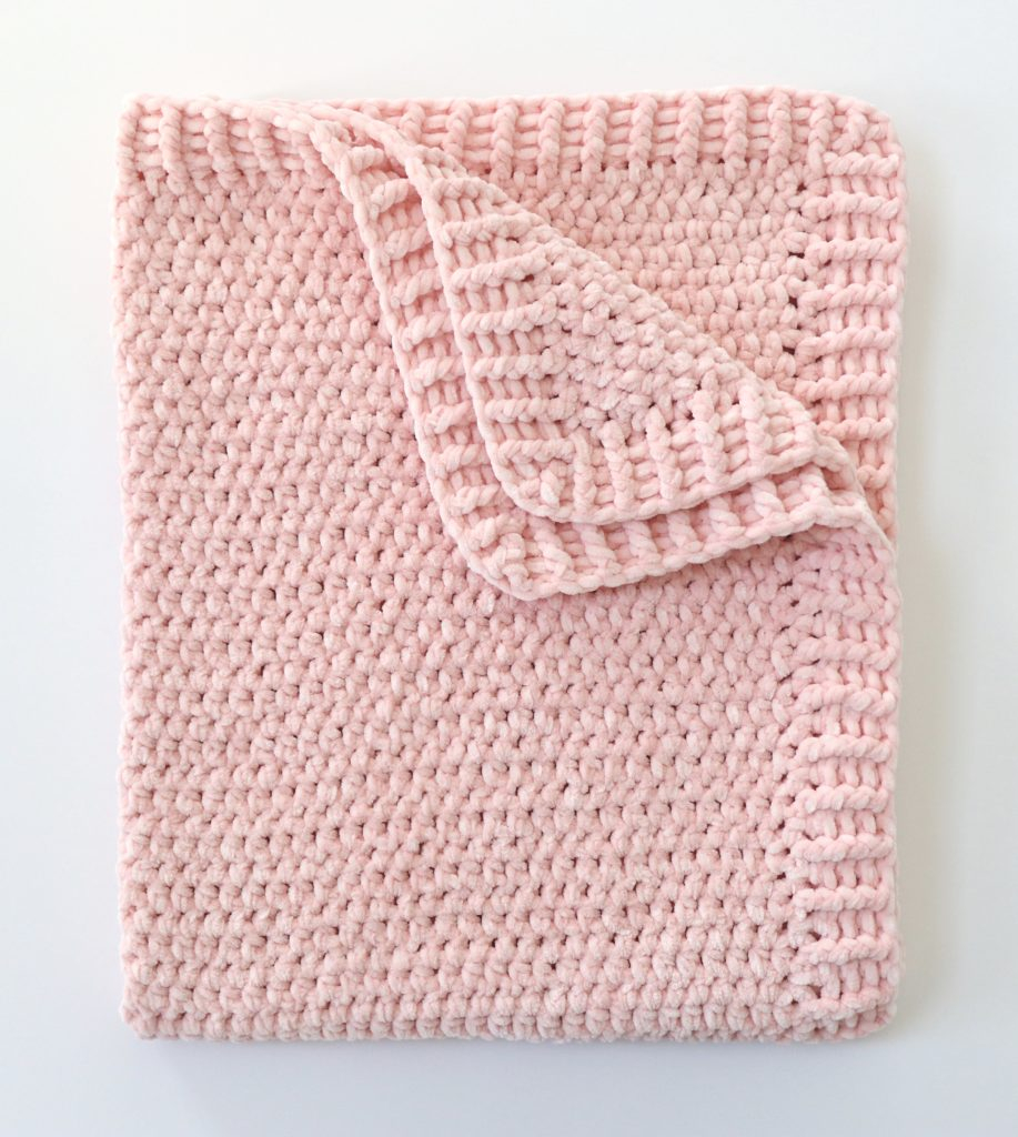 Chunky Ribbed Crochet Blanket Pattern Amelia s Crochet - Chunky Ribbed Crochet Blanket Pattern