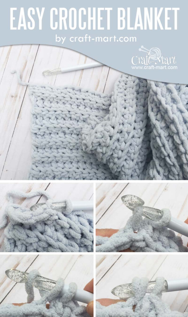 Chunky Ribbed Crochet Blanket Pattern Amelia s Crochet - Chunky Ribbed Crochet Blanket Pattern