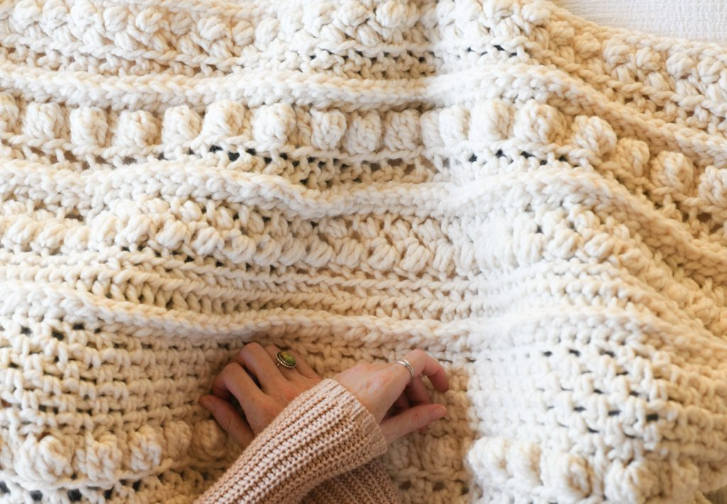 Chunky Sampler Blanket Crochet Pattern Wintertide Throw Mama In A  - Chunky Crochet Throw Blanket Pattern
