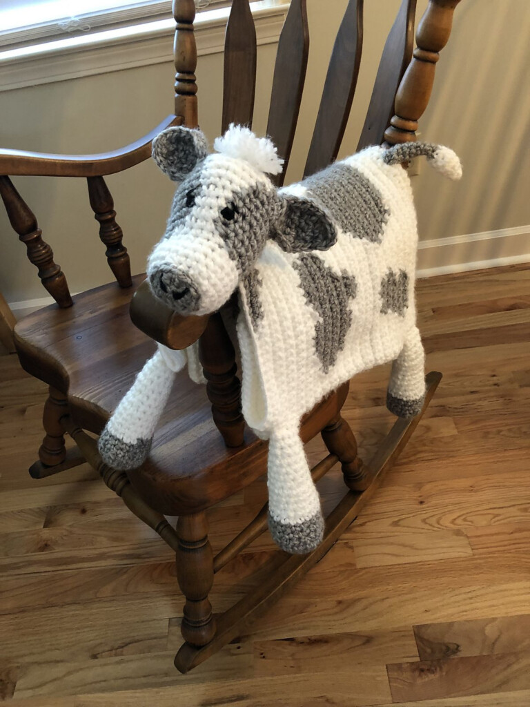 Cow Crochet Blanket Pattern Free Pattern rjuuc edu np - Highland Cow Crochet Blanket Pattern