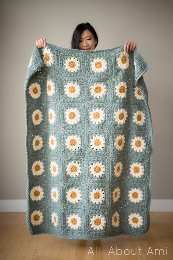 Cozy Days Daisy Blanket Crochet Pattern Crochet Kingdom - Little Dove Crochet Daisy Blanket Pattern