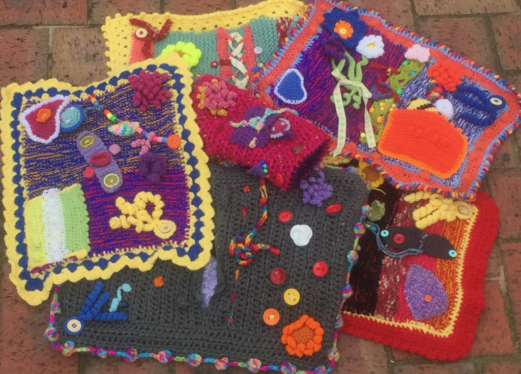 Creating A Twiddle Blanket mat Project Twiddles - Crochet Twiddle Blanket Pattern