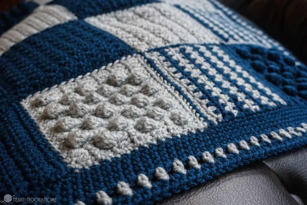 Creighton s Blanket Free Stitch Sampler Crochet Pattern 2022  - Multi Stitch Crochet Blanket Pattern