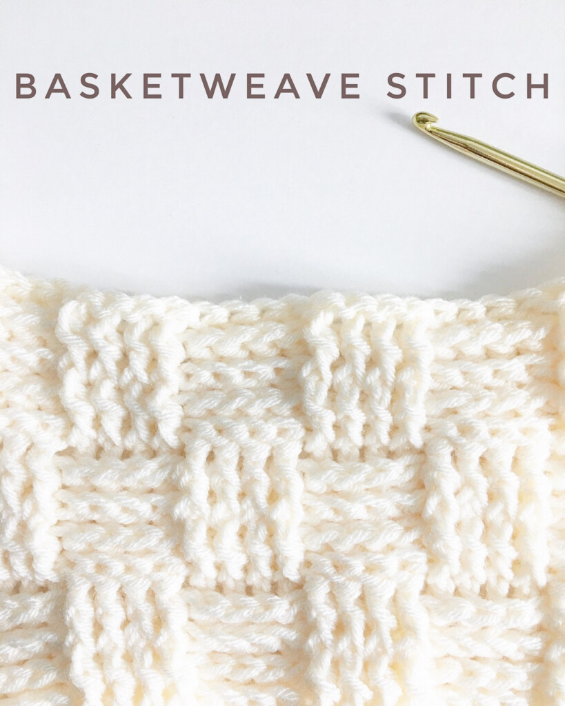 Crochet A Basket Weave Pattern Crochet Pattern Free - Crochet Pattern Basket Weave Blanket