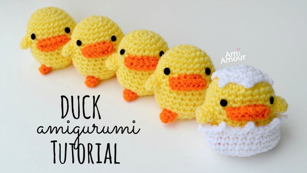 Crochet A Duck Pattern Crochet Pattern Free - Duck Crochet Blanket Pattern